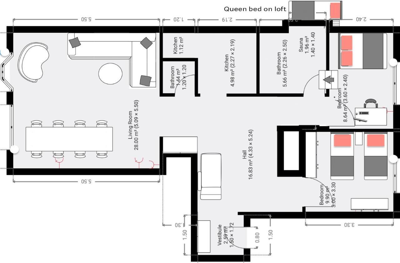 Luxury Design Gem In City Center With Sauna And Workspace Helsingfors Eksteriør bilde