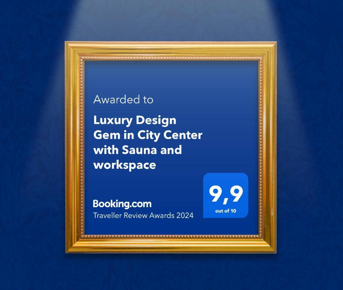 Luxury Design Gem In City Center With Sauna And Workspace Helsingfors Eksteriør bilde